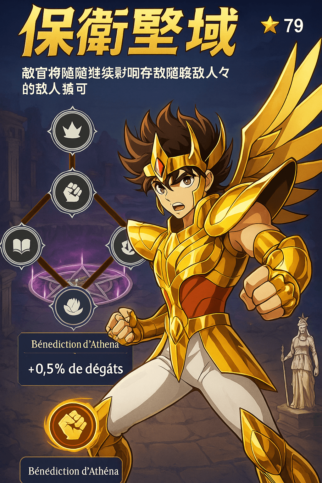 Nouveau mode sur la version Chinoise : Défendre le Sanctuaire